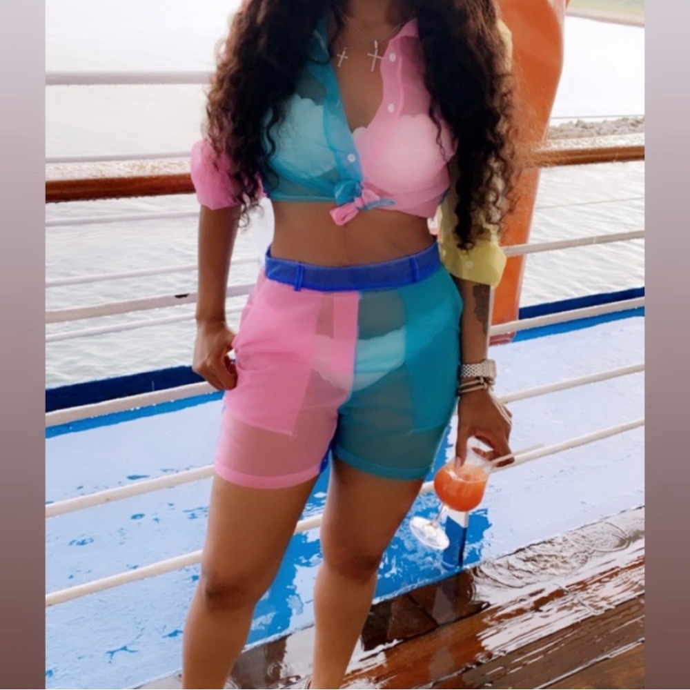 Boutique Mesh 2 piece set